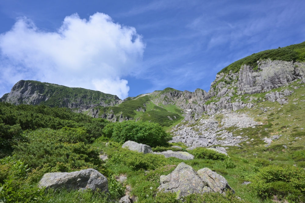 夏山シーズン前半に登った山